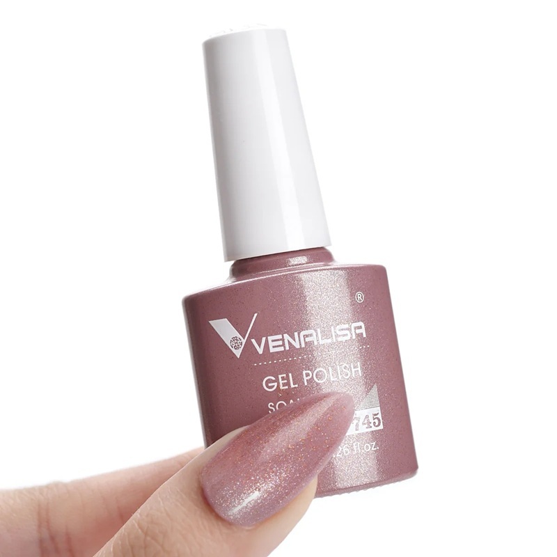 Venalisa-nude-árnyalatú-745-gél lakk-csillogó-glitterekkel-7.5ml Venalisa-nude-árnyalatú-745-gél lakk-csillogó-glitterekkel-7.5ml