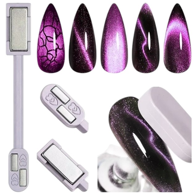 Kétvégű-téglalap-körömmágnes-cat-eye-anyagokkal-való-díszítéshez-macskaszem-mintákhoz-Pink-Star-Nails-webáruház Kétvégű-téglalap-körömmágnes-cat-eye-anyagokkal-való-díszítéshez-macskaszem-mintákhoz-Pink-Star-Nails-webáruház
